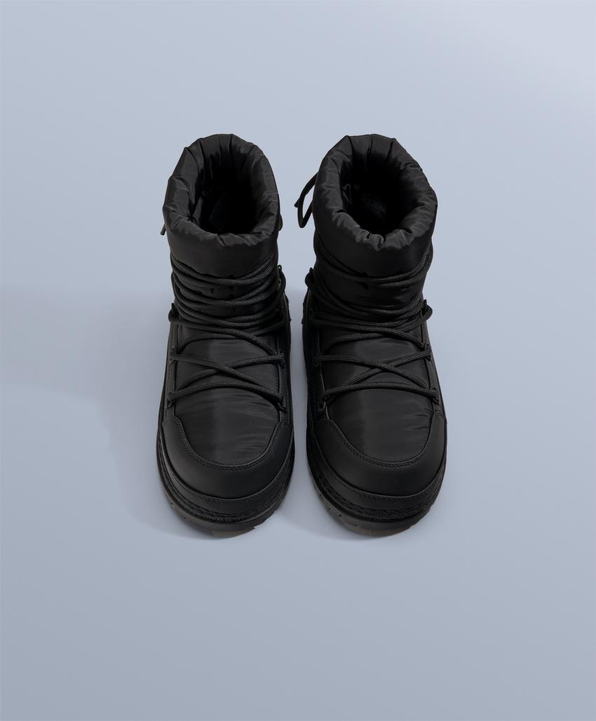 Ботинки для апрès-ски из нейлона с шнуровкой