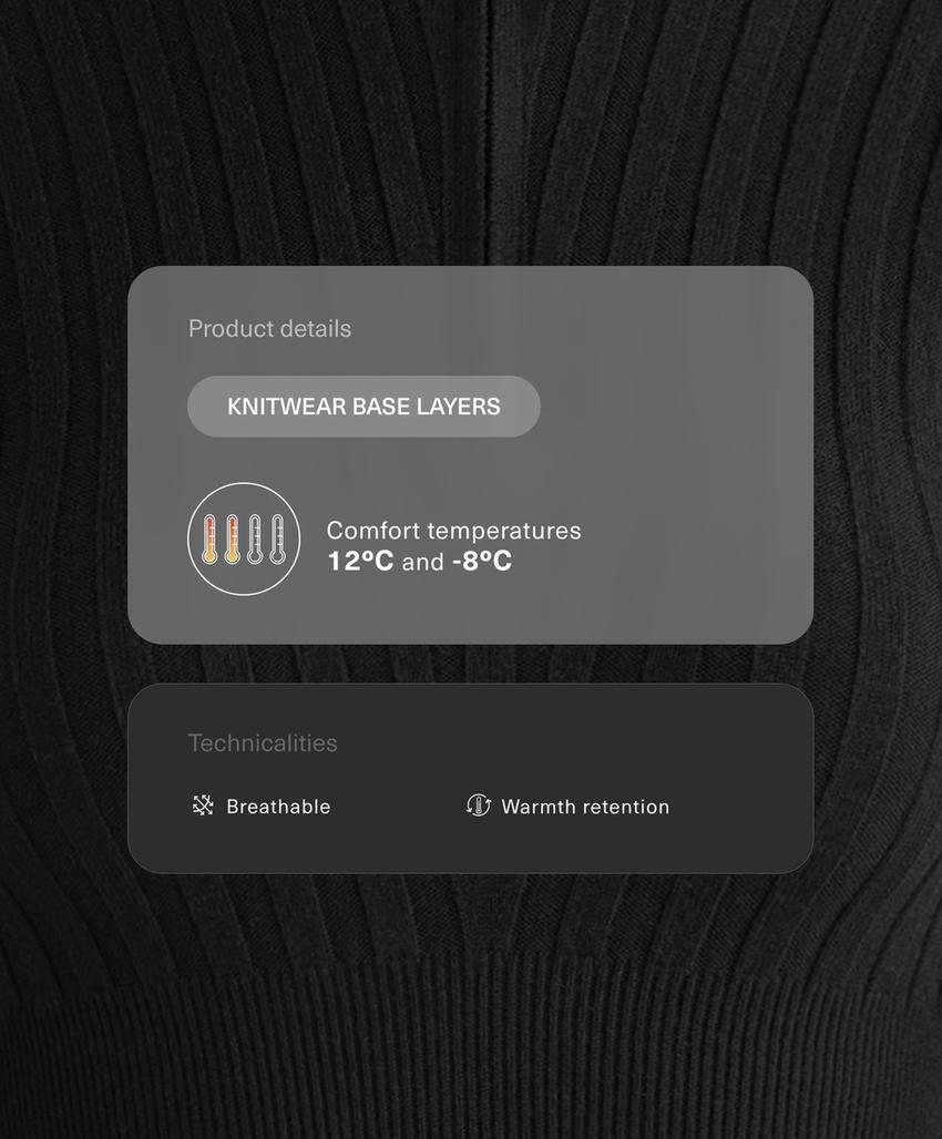 Термобелье в рубчик футболка