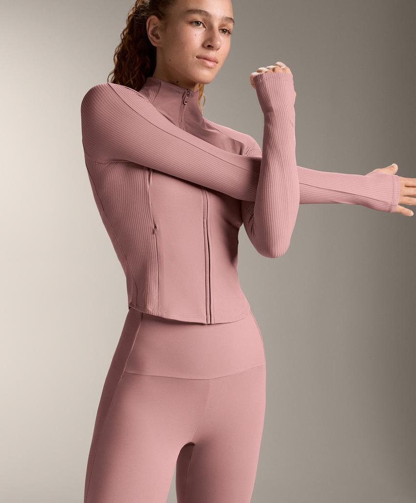 Ребристая техническая куртка