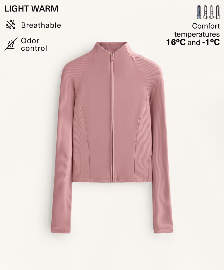 Ребристая техническая куртка