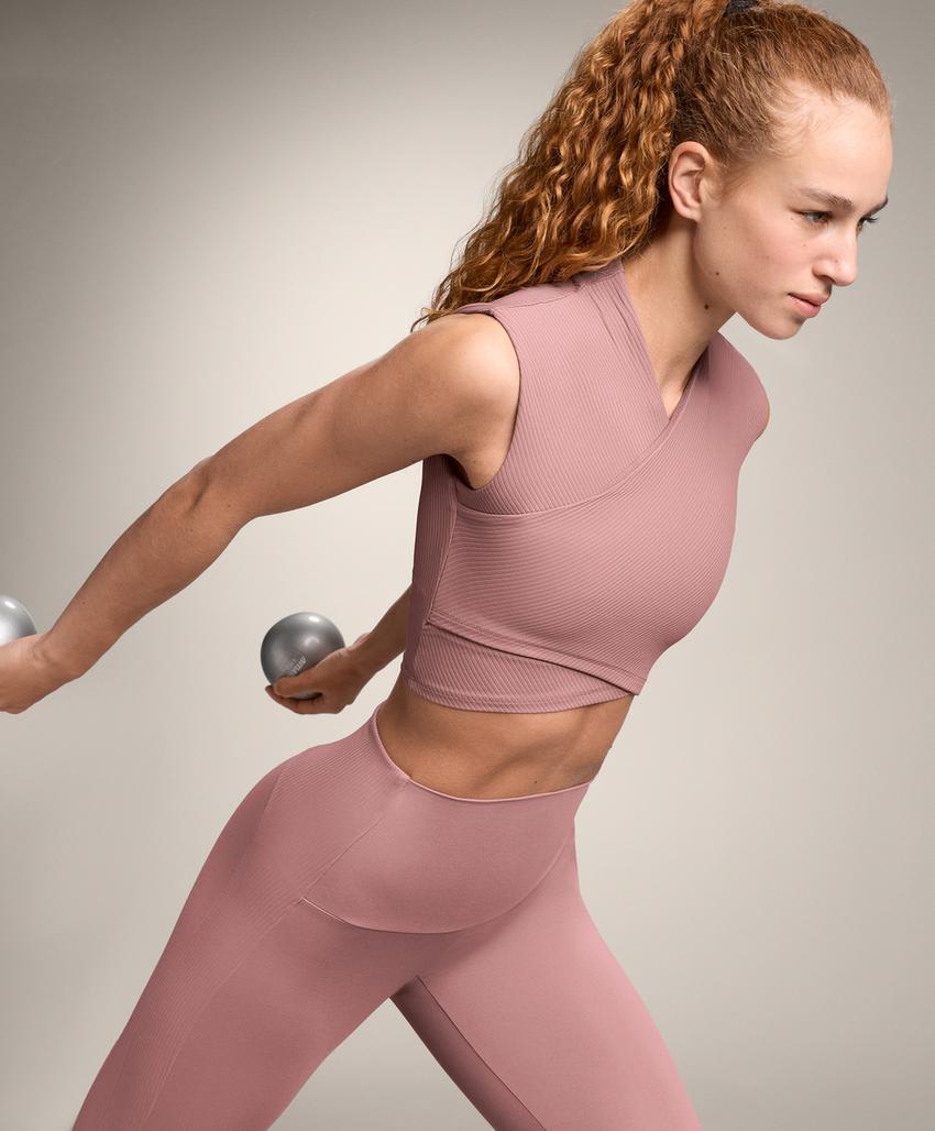 Топ без рукавов comfortlux с перекрестной отделкой