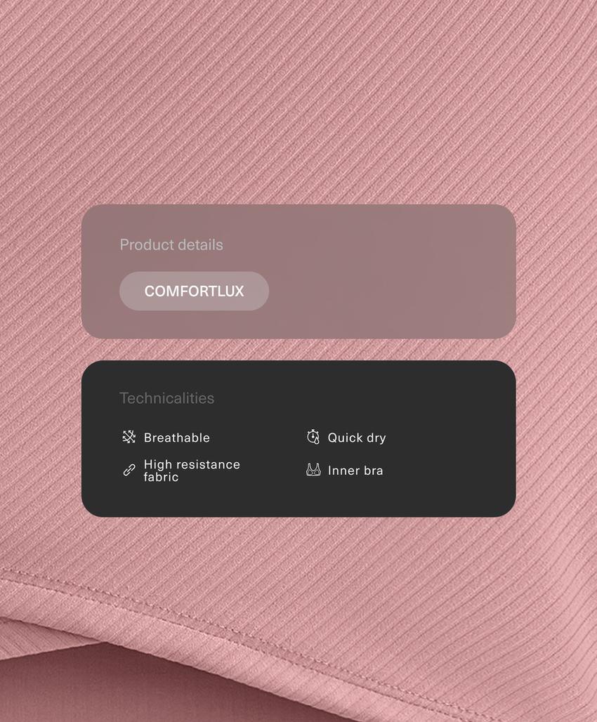 Топ без рукавов comfortlux с перекрестной отделкой