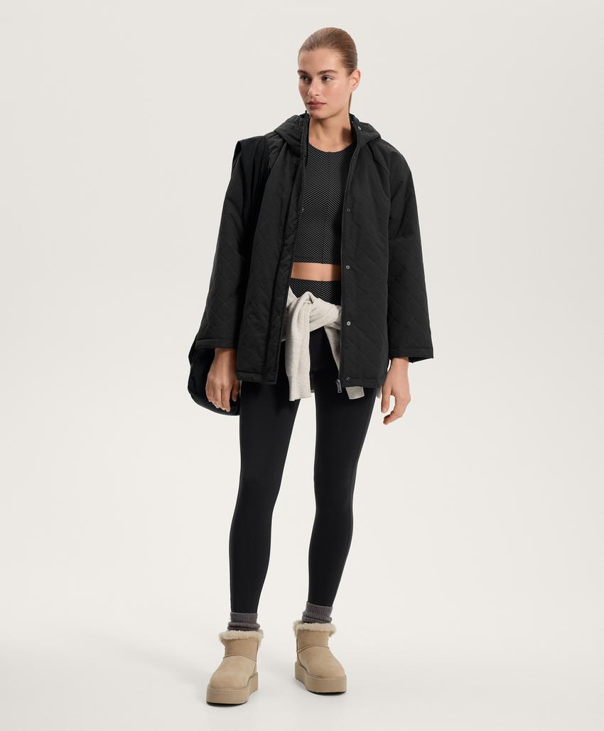 Компрессионный топ в полоску