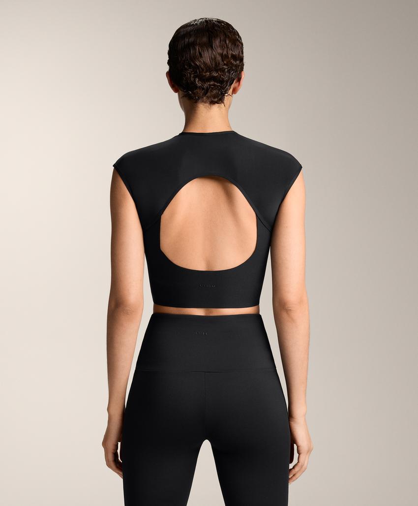 Топ-майка из сетчатого материала perfect-adapt