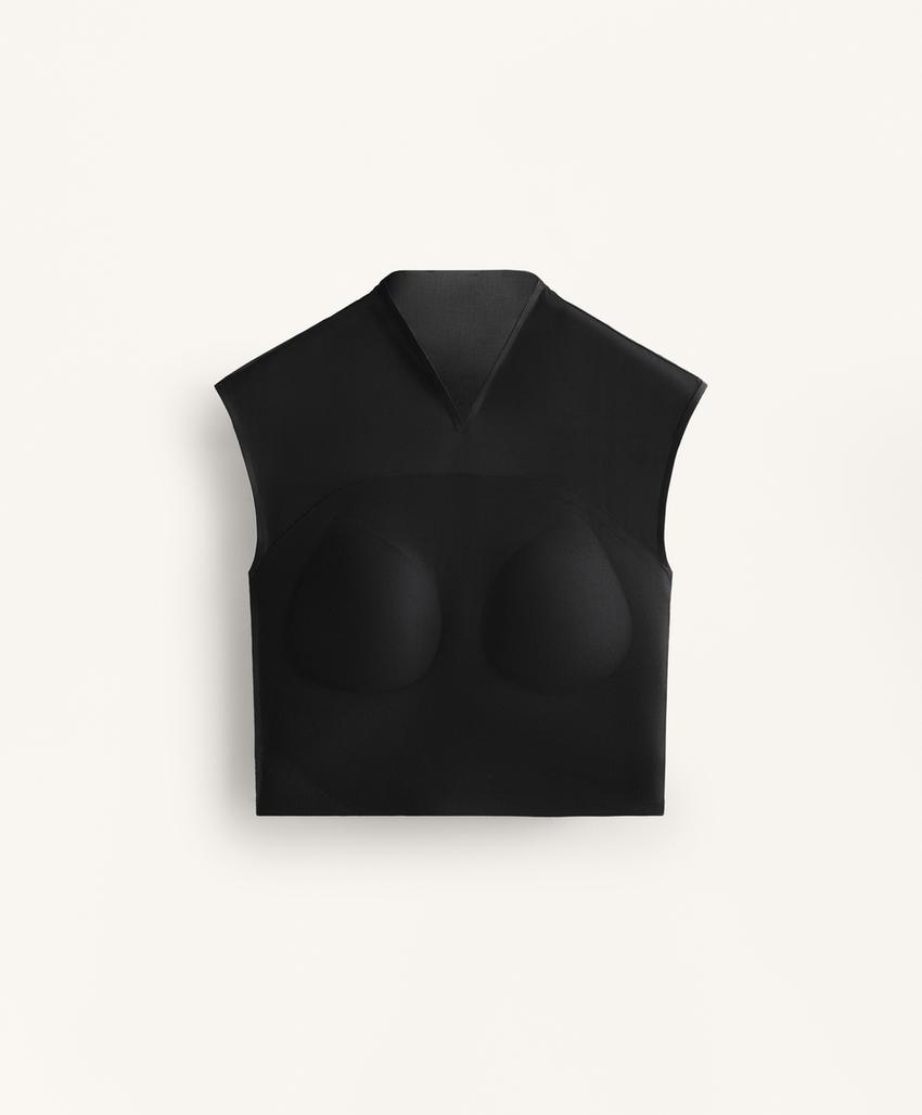 Топ-майка из сетчатого материала perfect-adapt