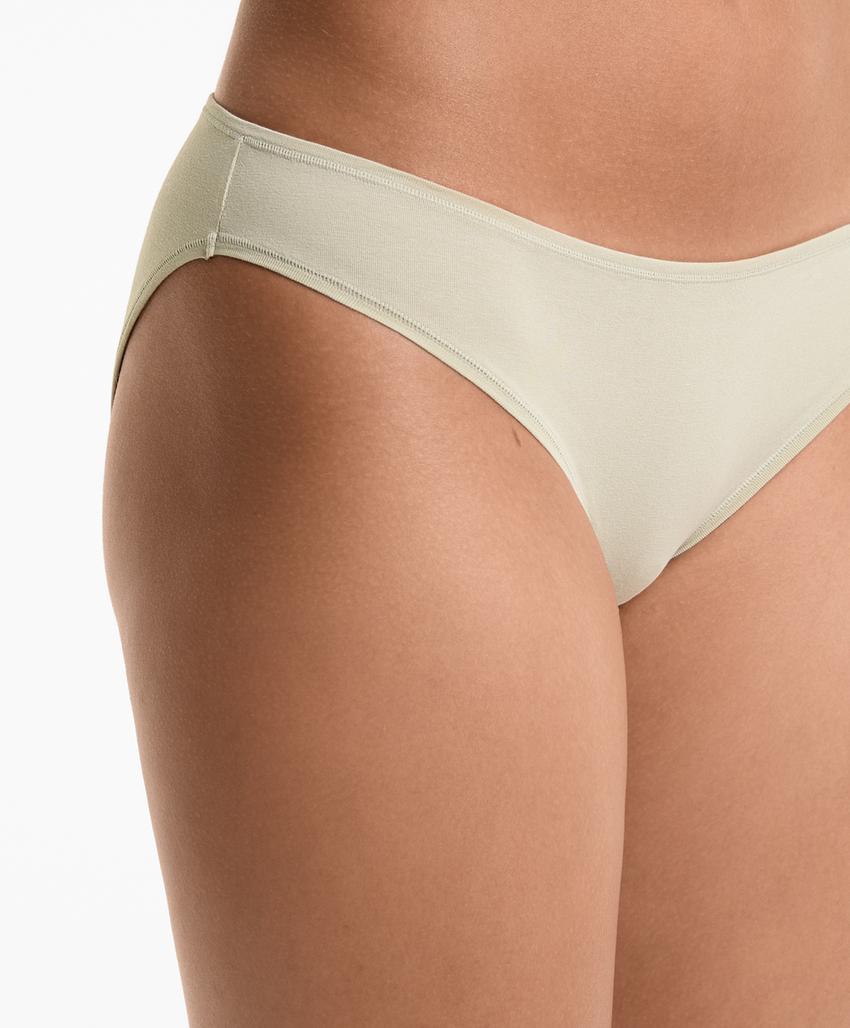 5 трусиков классического кроя из хлопкового смесового материала