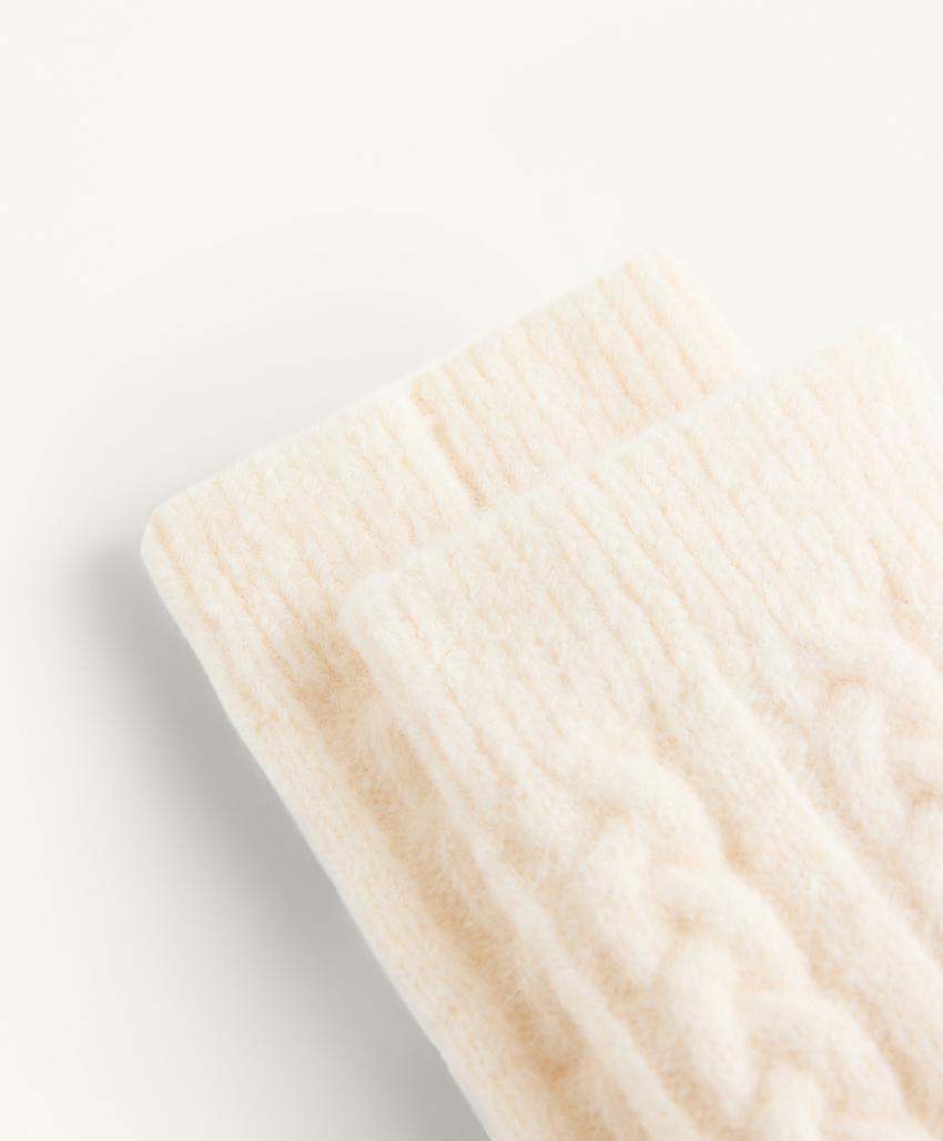 Классические носки из 14% альпаки и 12% шерсти