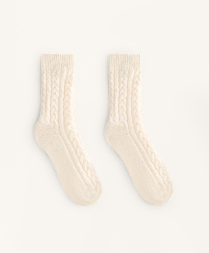 Классические носки из 14% альпаки и 12% шерсти