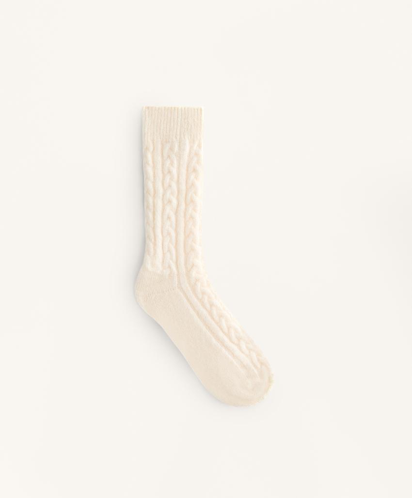 Классические носки из 14% альпаки и 12% шерсти