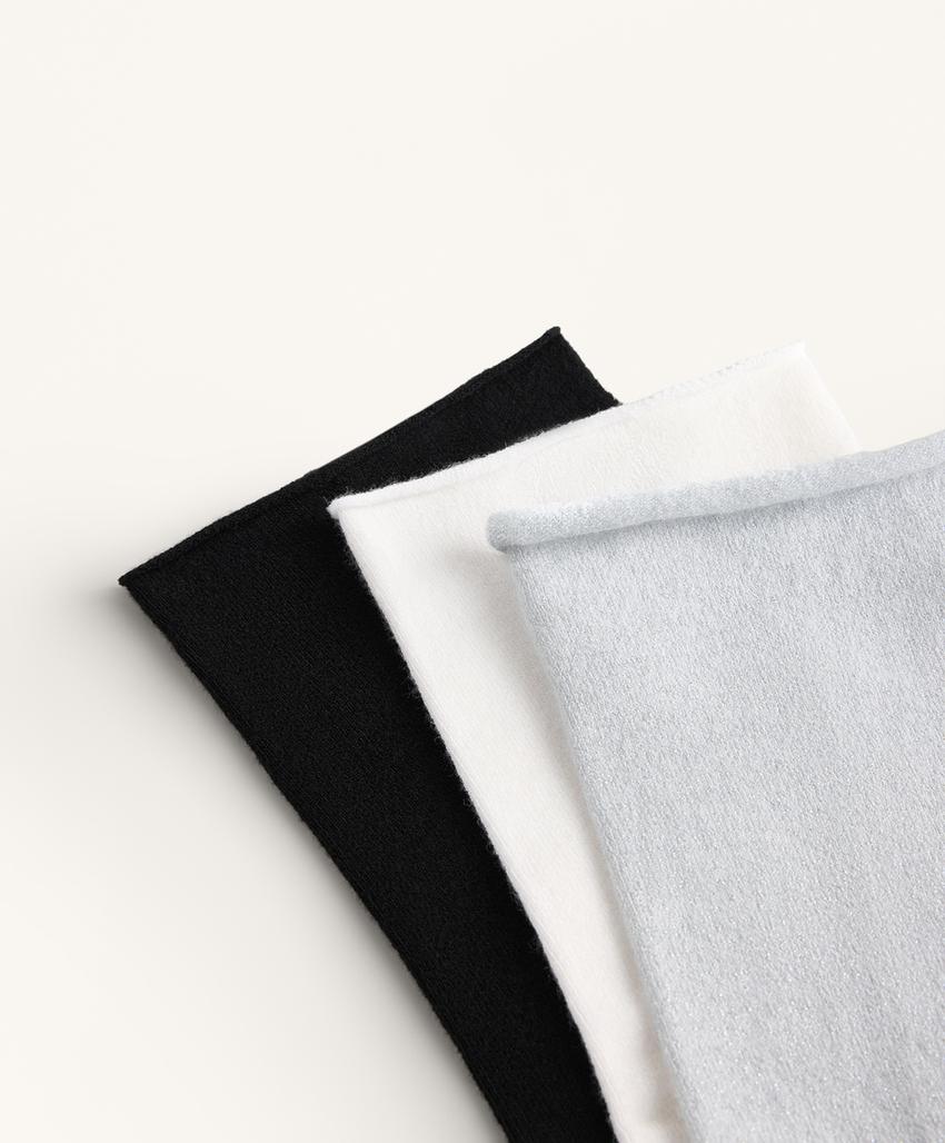 Набор из 3 пар классических носков из полиамидного смесового волокна