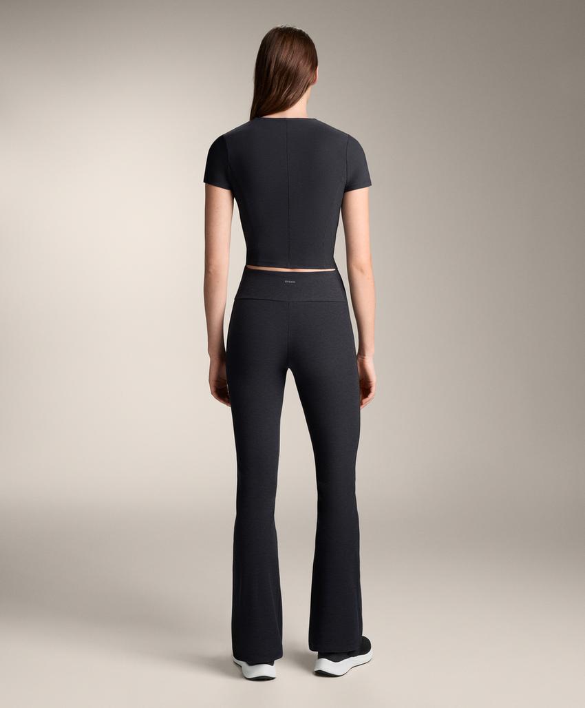 Брюки-клеш comfortlux с высокой посадкой