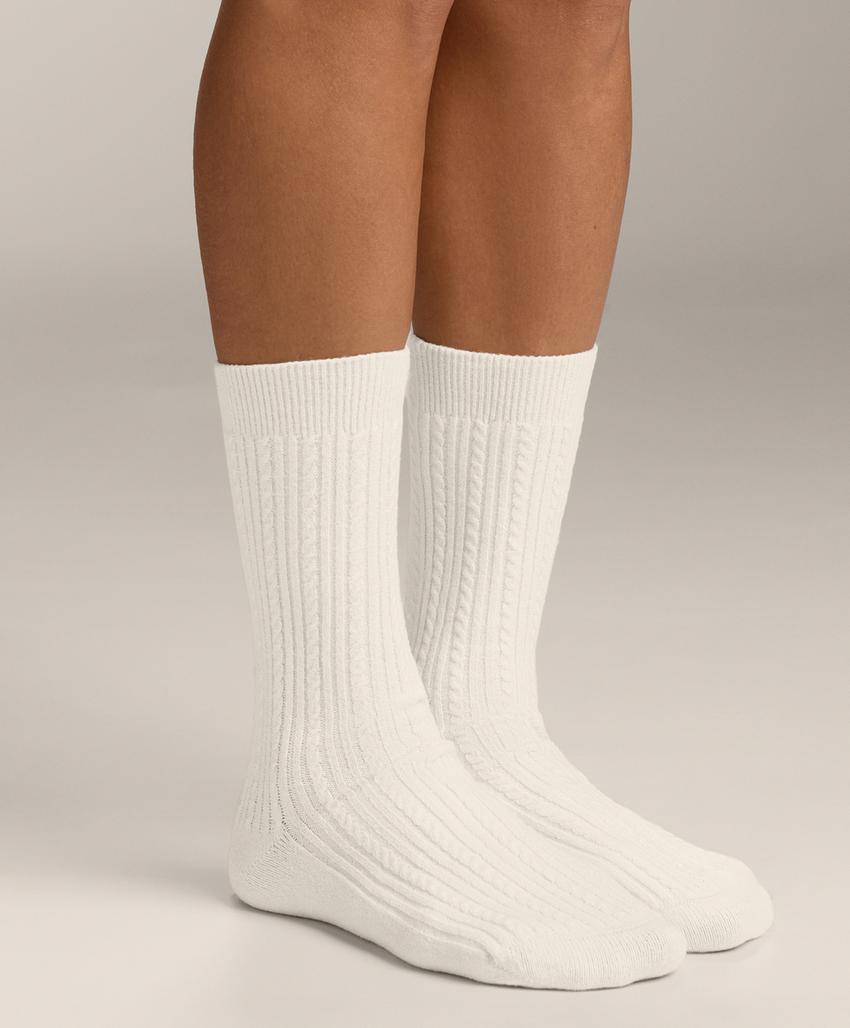 Носки с классическим узором аран на 2 пары