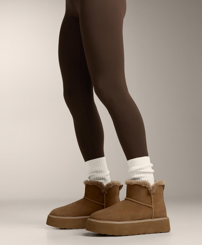 Носки с классическим узором аран на 2 пары