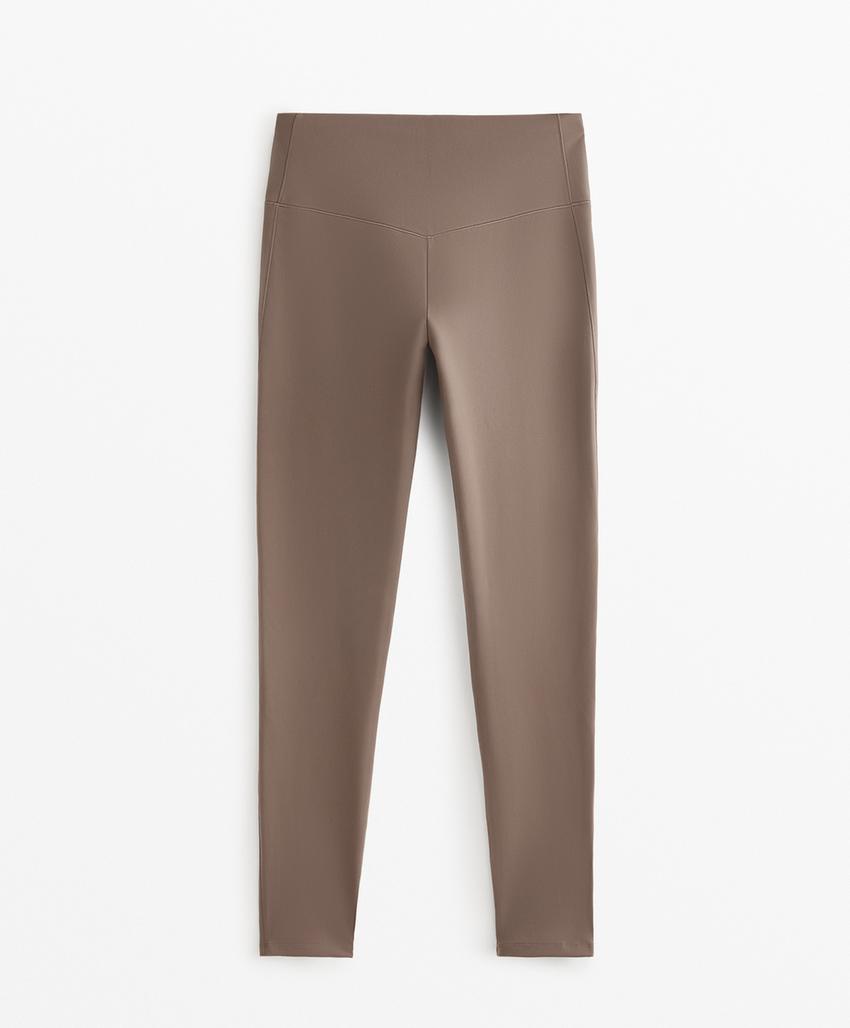 Леггинсы 7/8 на высокой посадке evermove