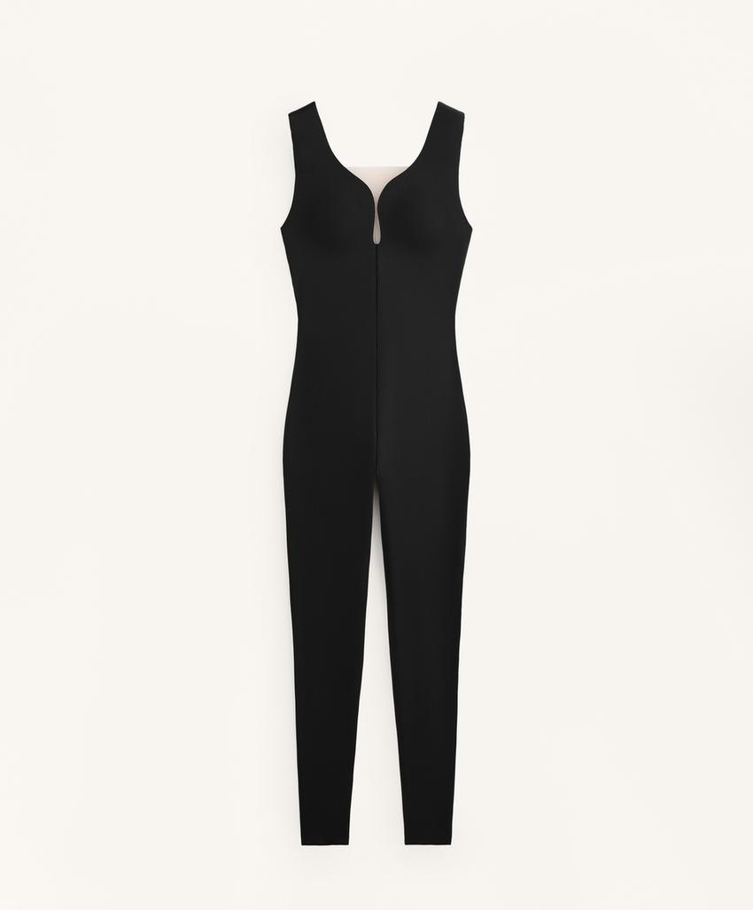 Длинный комбинезон из тонкой сетки perfect-adapt