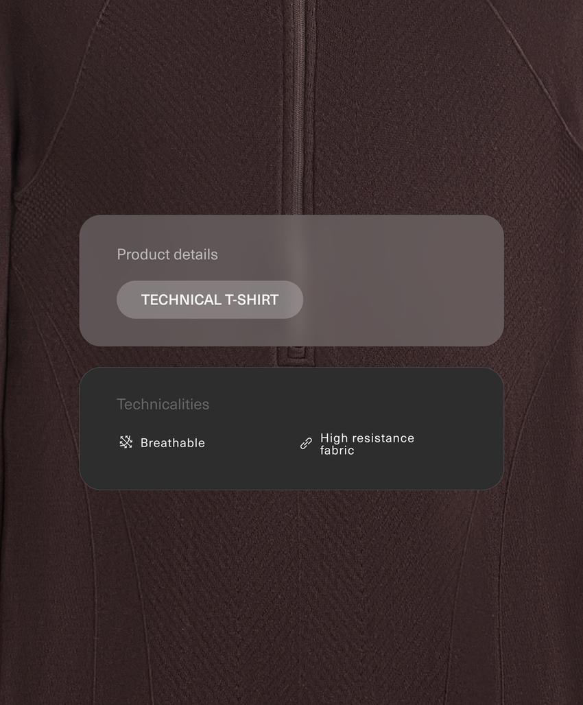 Бесшовная техническая футболка