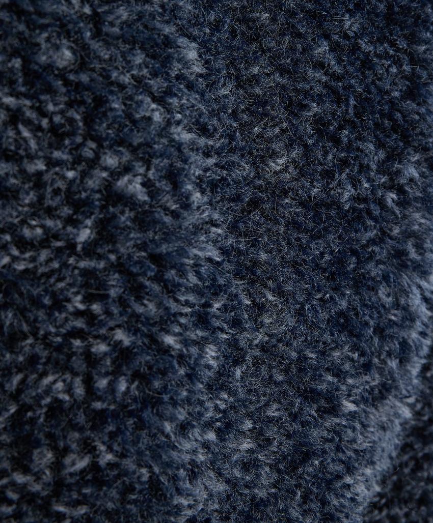 Текстурированная куртка из меха медведицы