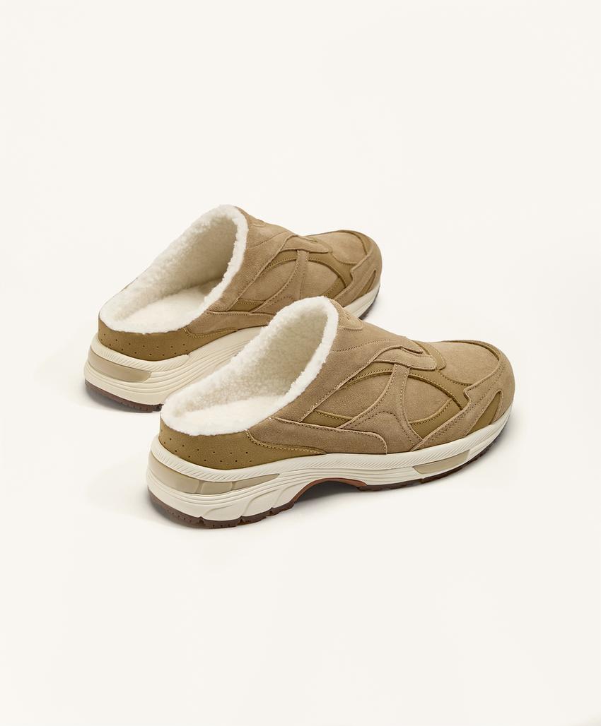 Слипоны в стиле беговых кроссовок