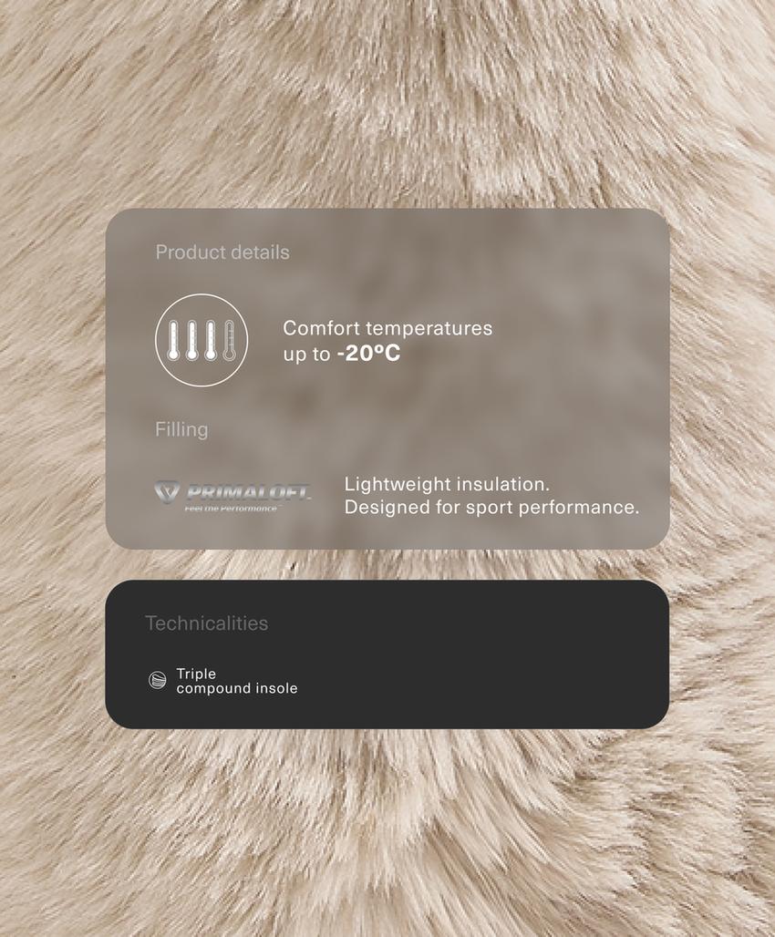 Технические ботинки с эффектом искусственного меха