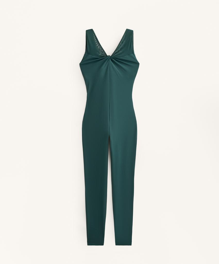 Длинный комбинезон из сетки comfortlux