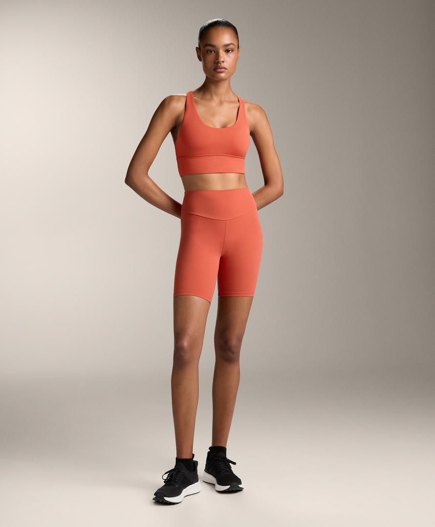 Легинсы-велосипедки Comfortlux с высокой посадкой длиной 20 см