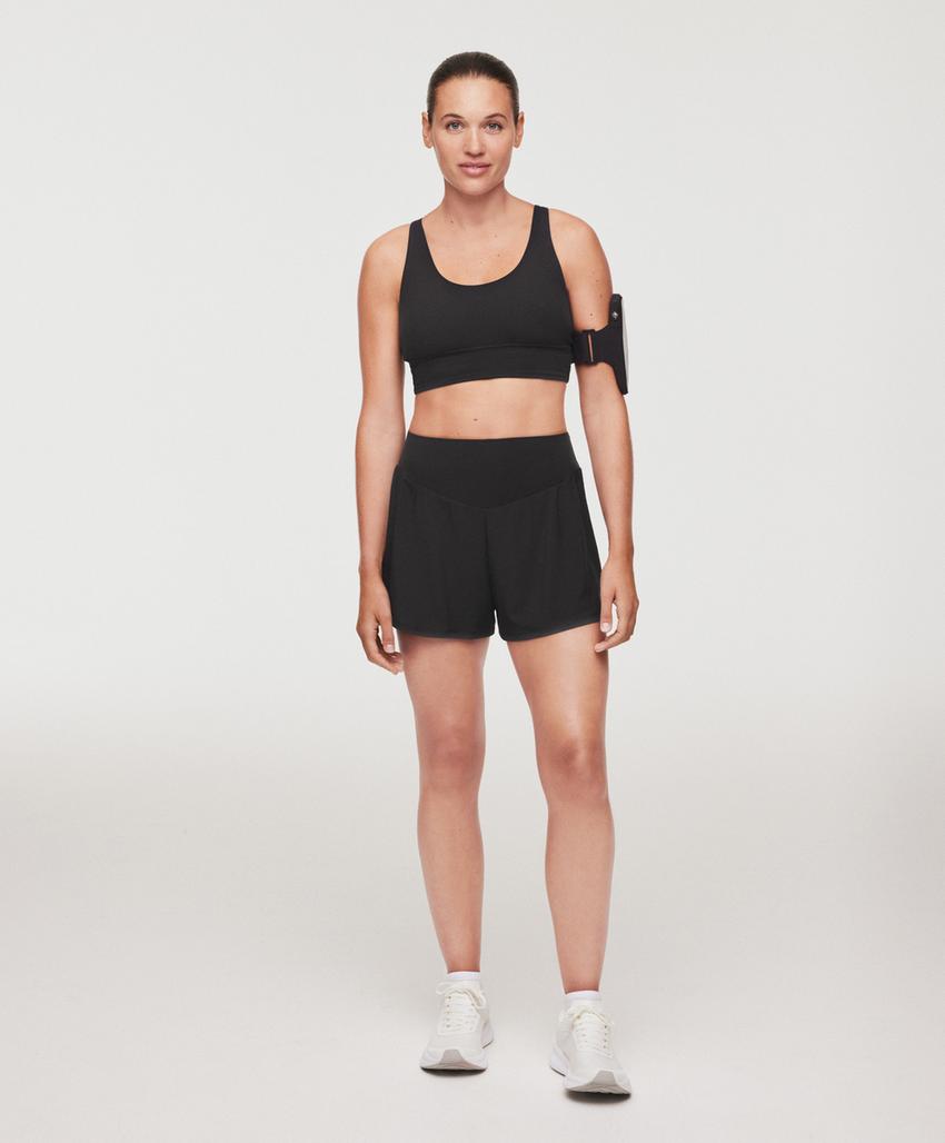 Shorts compressive pocket 10 cm