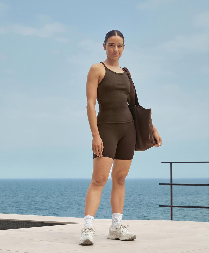 Легинсы-велосипедки Comfortlux с высокой посадкой длиной 20 см