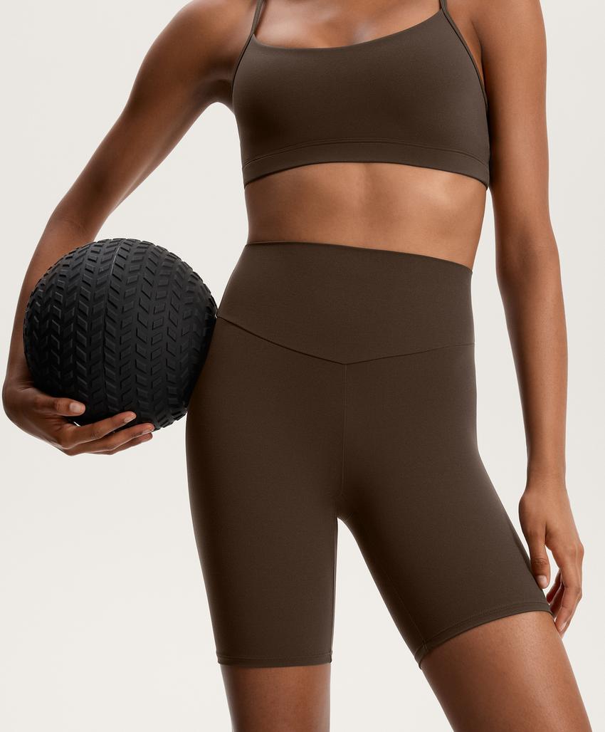 Легинсы-велосипедки Comfortlux с высокой посадкой длиной 20 см