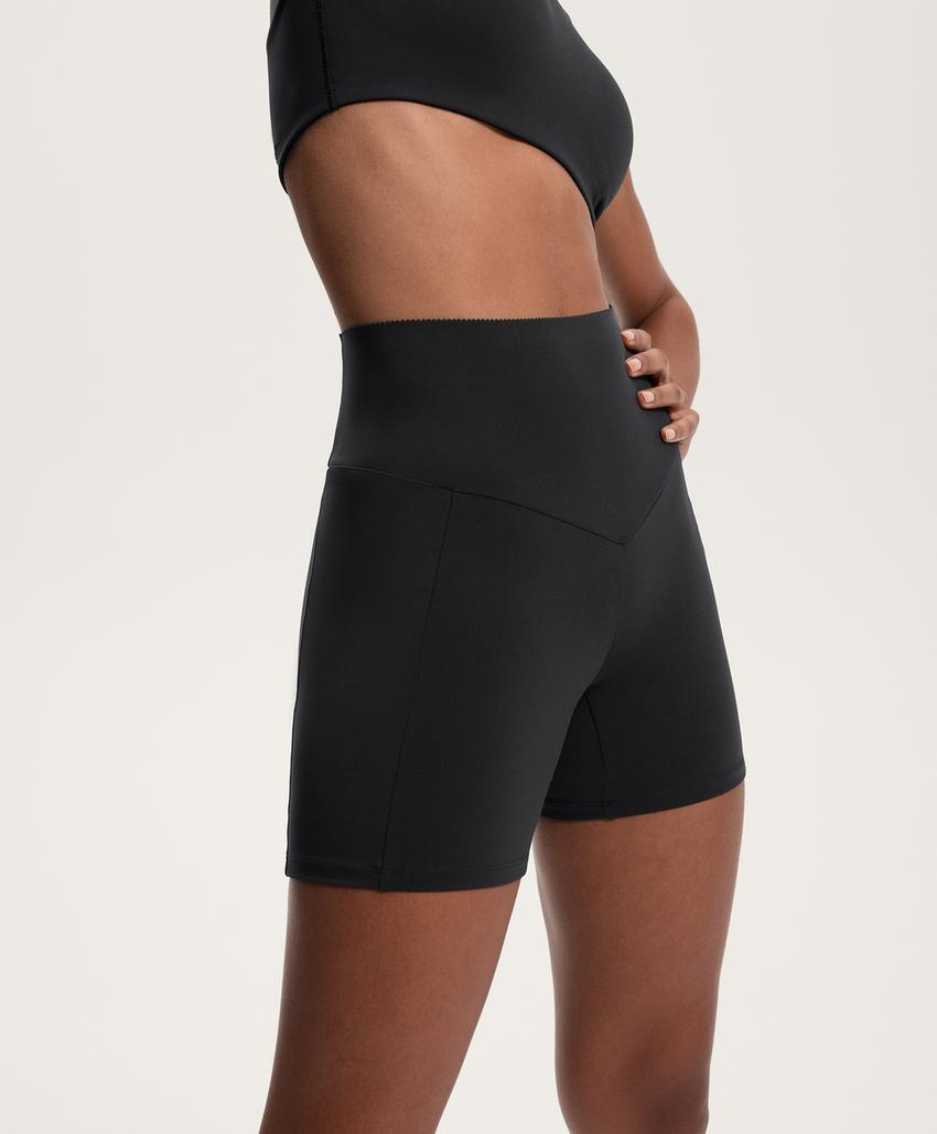 Hot pant с завышенной талией Compressive с карманом, 10 см
