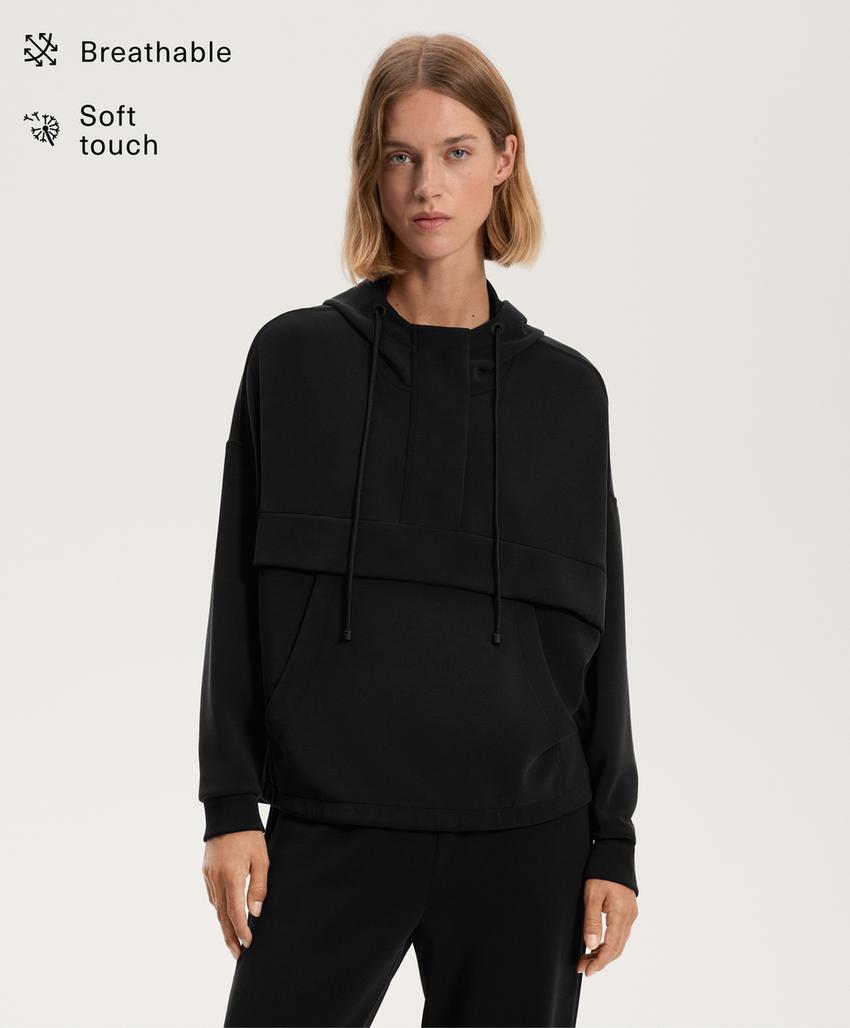 Толстовка на молнии из мягкого модала