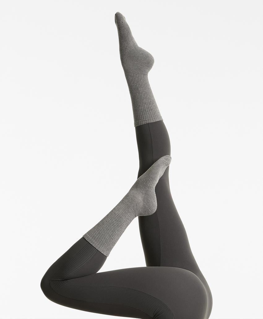 2 пары классических носков для йоги и пилатеса из смесового хлопка