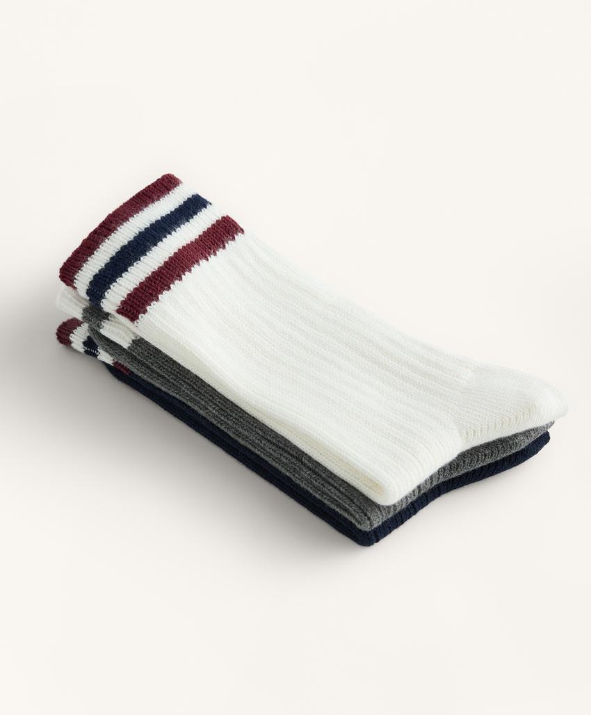 3 пары классических носков из смесового хлопка