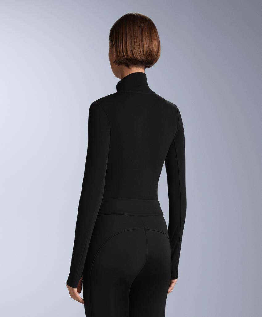 Термофутболка Base Layer с молнией до середины груди