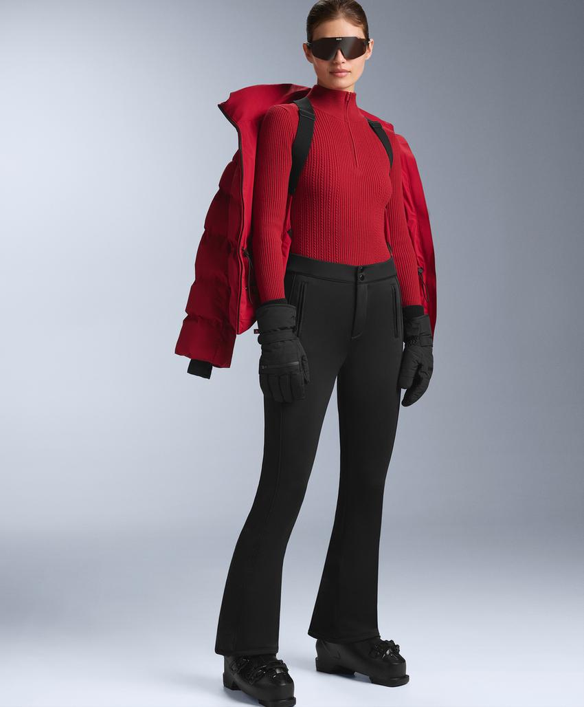 Термобелье с кабельным узором для базового слоя майка