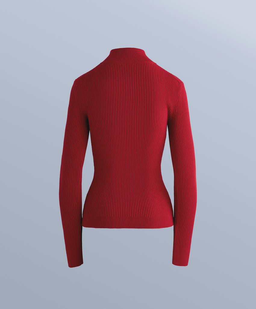 Термобелье с кабельным узором для базового слоя майка