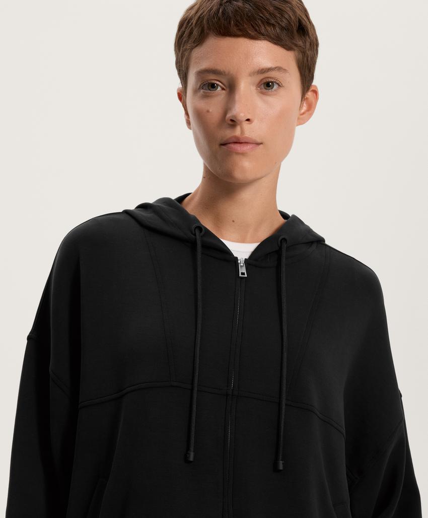 Куртка с капюшоном из мягкого модала