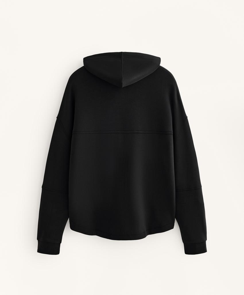 Куртка с капюшоном из мягкого модала