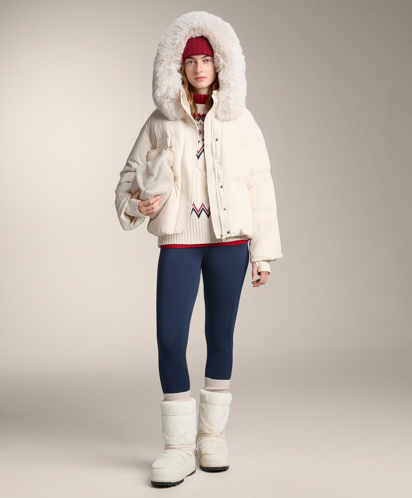 Вязаный свитер Jacquard «Снежинки»