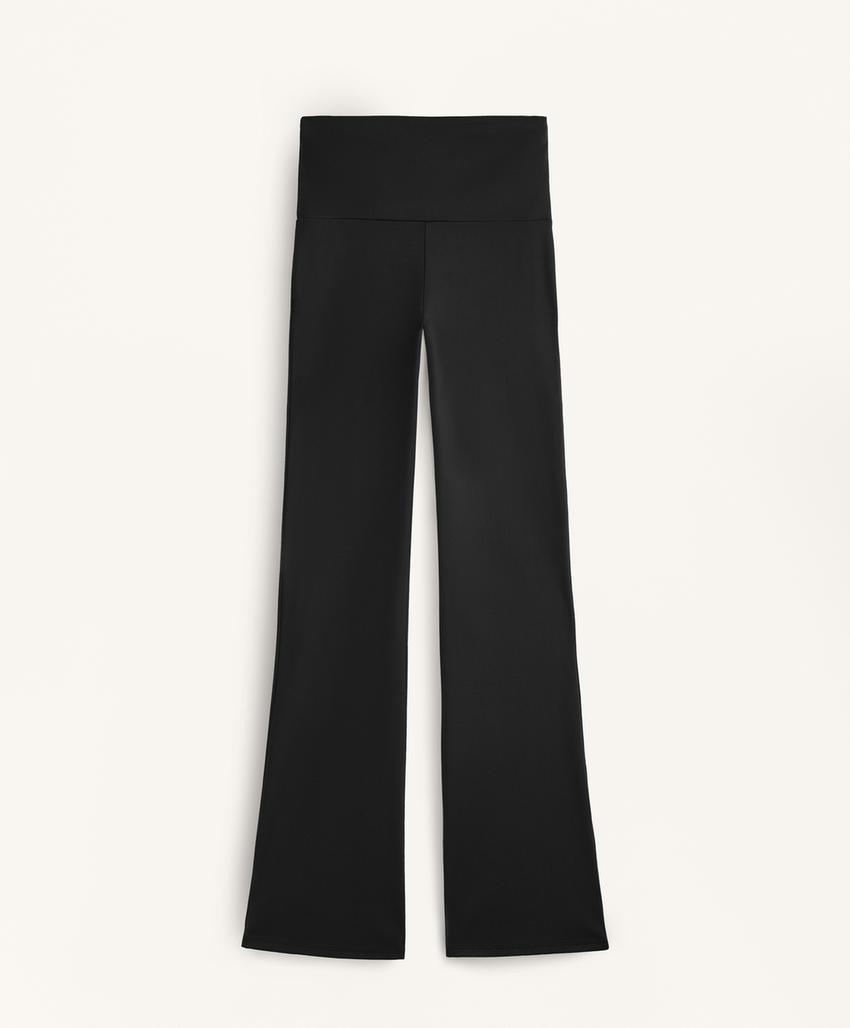 Брюки клеш с высокой посадкой Comfortlux