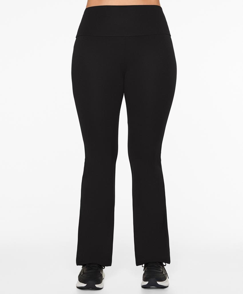 Брюки клеш с высокой посадкой Comfortlux