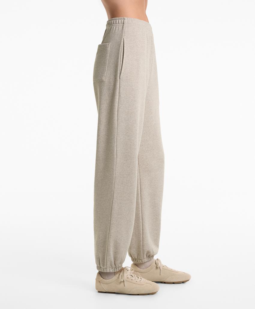 Джоггеры из хлопка свободного кроя