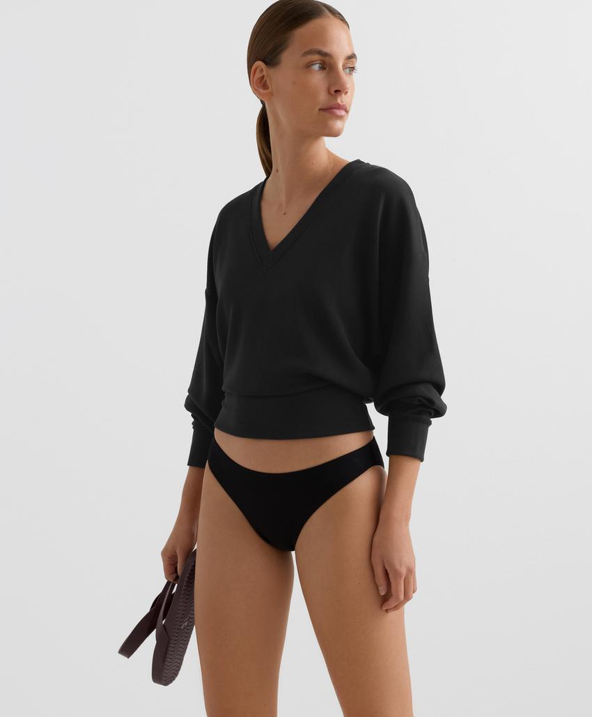 Классические плавки бикини из ткани пике