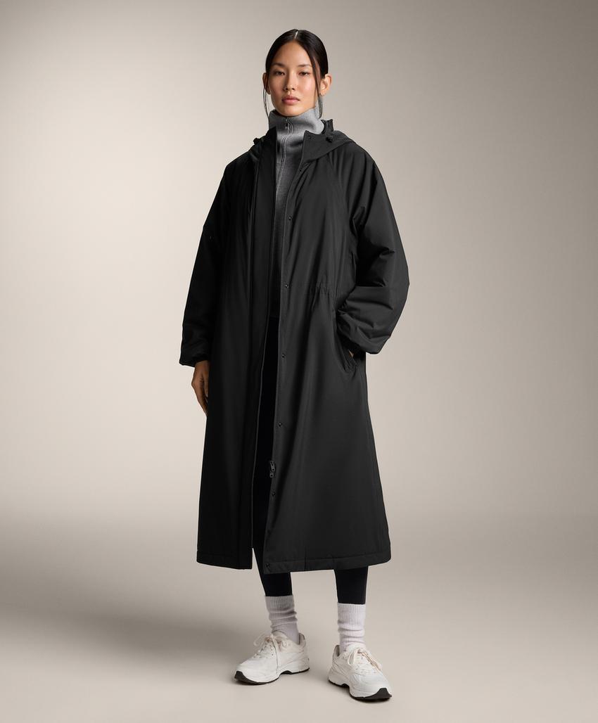 Легкая теплая длинная водонепроницаемая куртка с подкладкой 10k ThindownTM