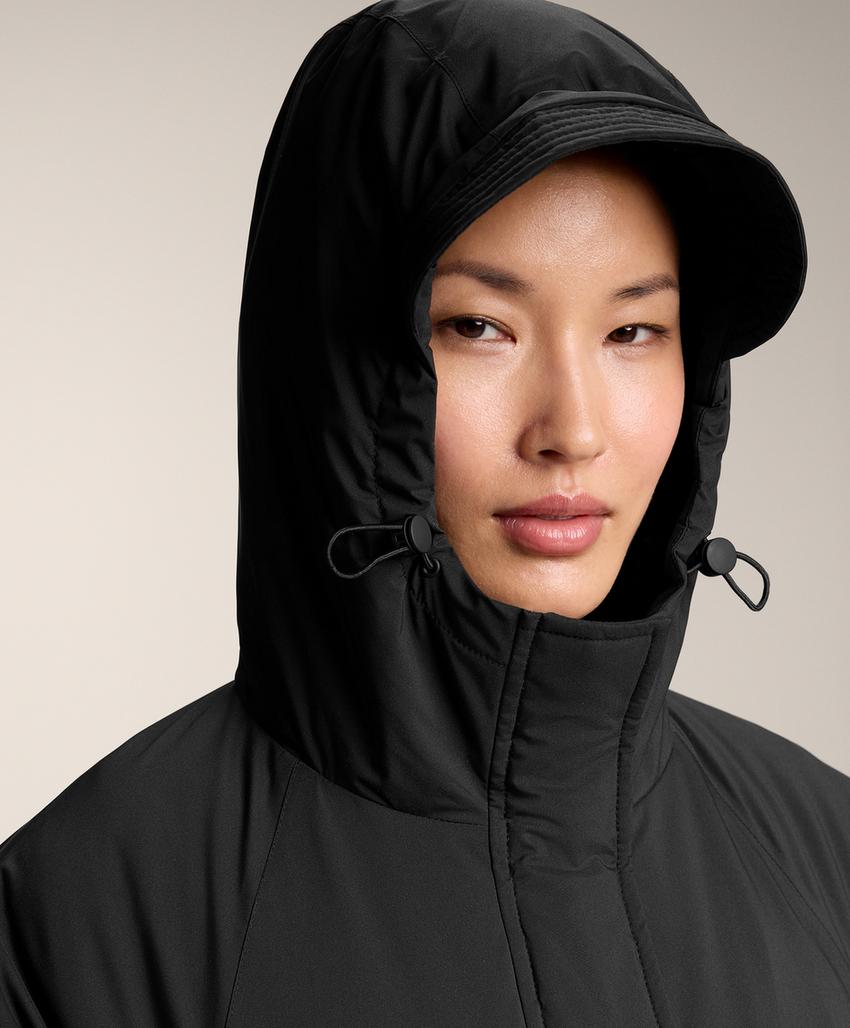 Легкая теплая длинная водонепроницаемая куртка с подкладкой 10k ThindownTM