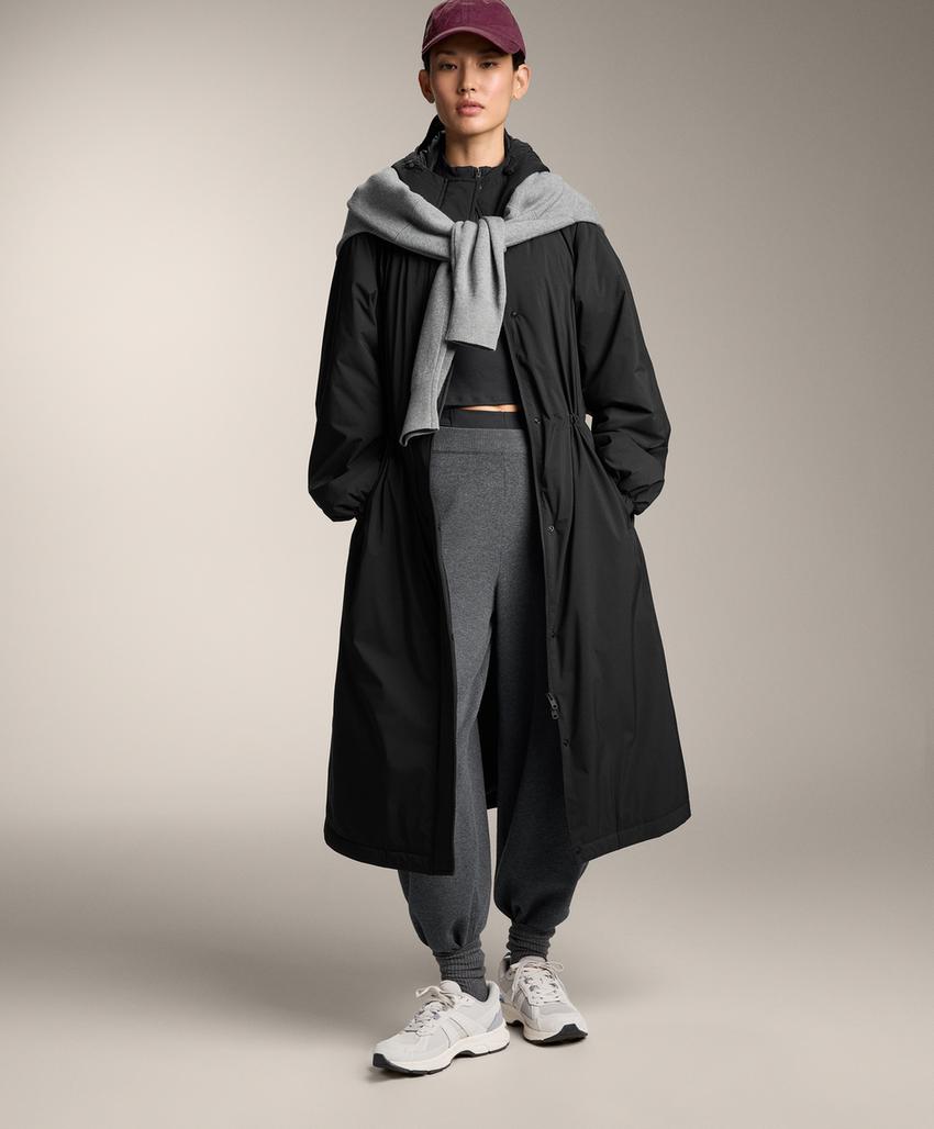 Легкая теплая длинная водонепроницаемая куртка с подкладкой 10k ThindownTM