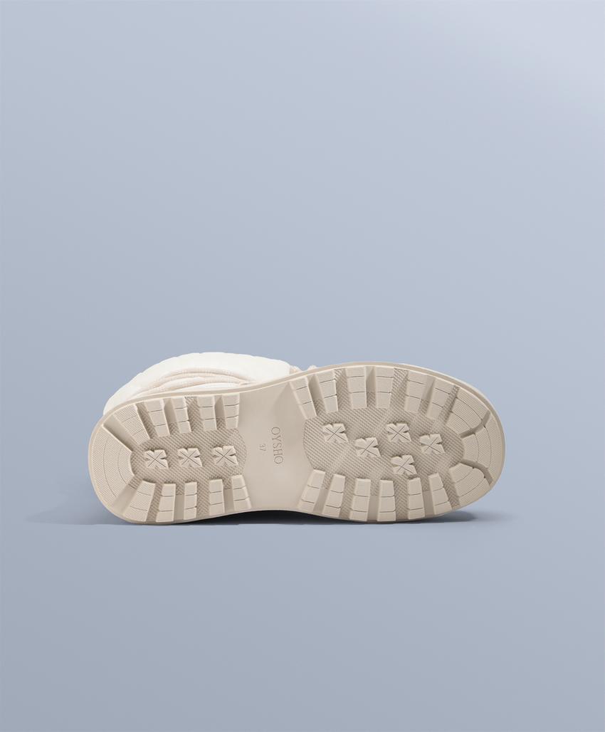 Комбинированные ботинки со шнуровкой