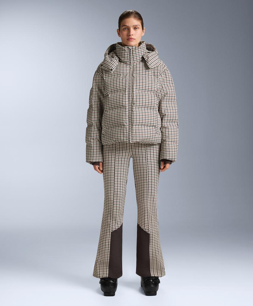 Утепленная куртка с принтом Down от Minardi Piume Company SKI 10 000 мм