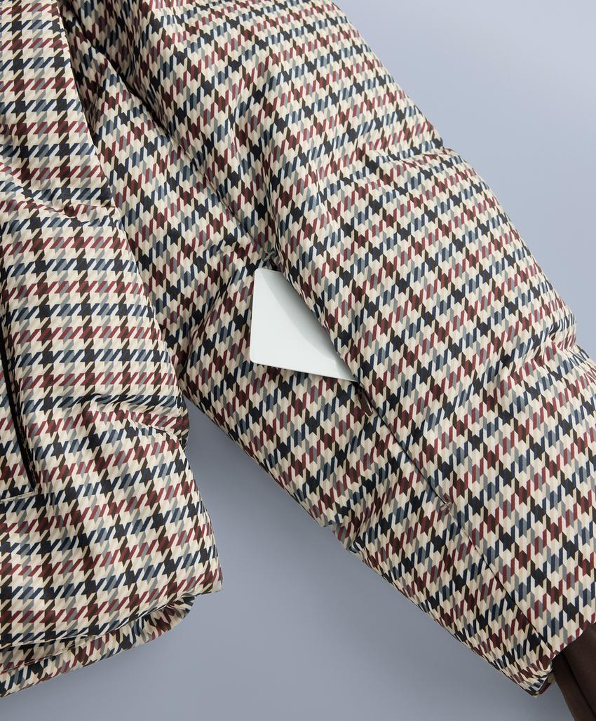 Утепленная куртка с принтом Down от Minardi Piume Company SKI 10 000 мм