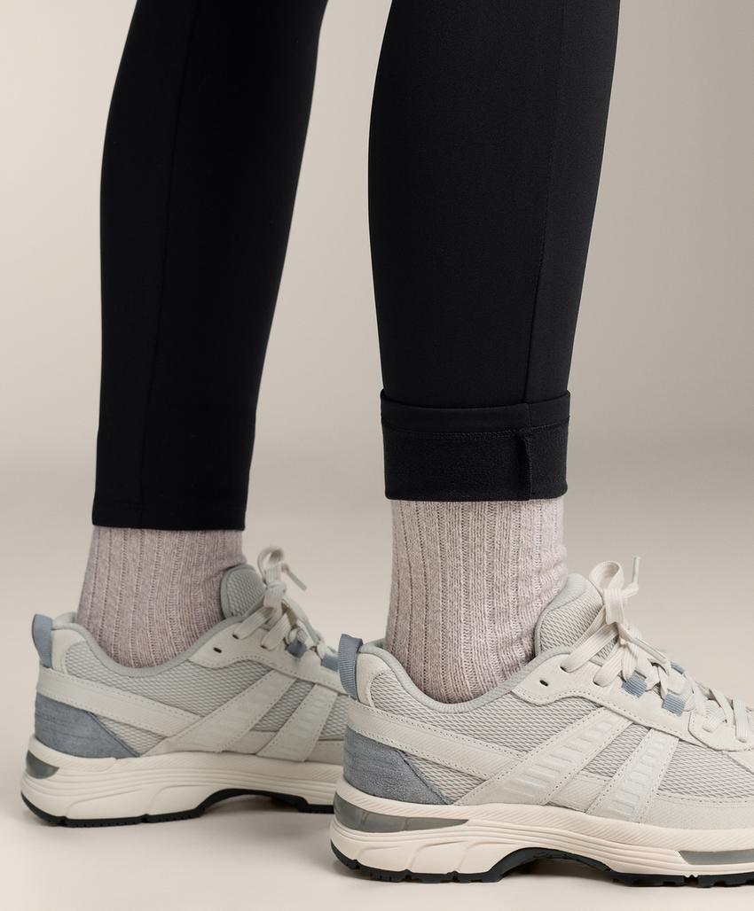 Утепленные легинсы для беременных длиной 70 см