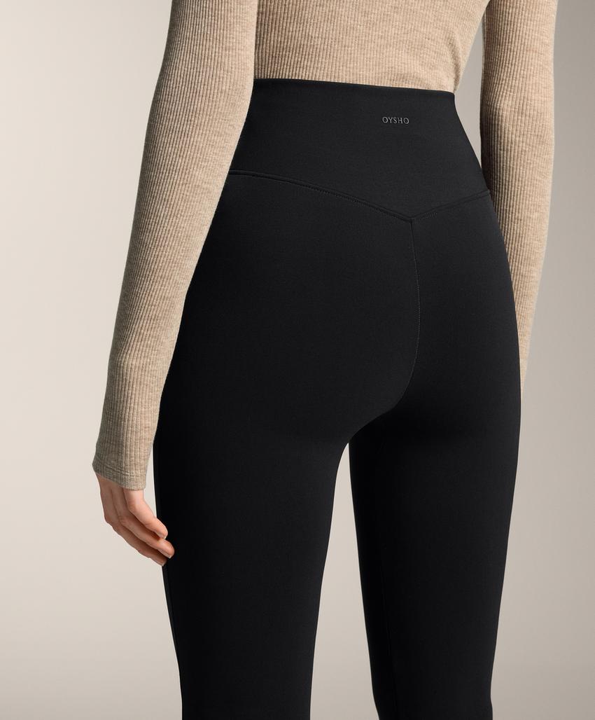 Flare extra Warm seamless super high rise trousers